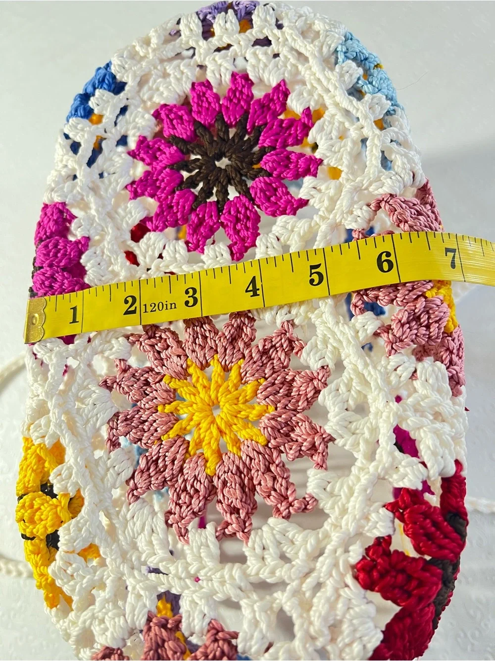 N/A crochet tote